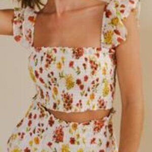 NWT WINSTON WHITE Tropicana Top L